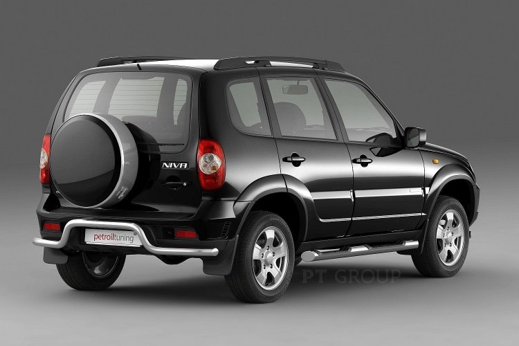 Защита заднего бампера Волна 63мм (НПС) Chevrolet NIVA с 2009 PT Group