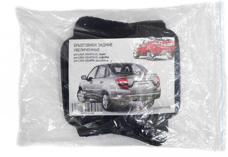 Брызговики задние увеличенные на LADA Granta c 2011 года PT Group