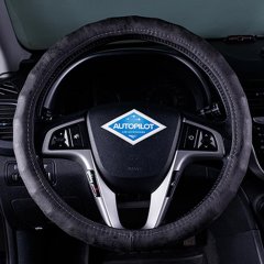 Оплетка руля Автопилот BLW-035 нубук Черный