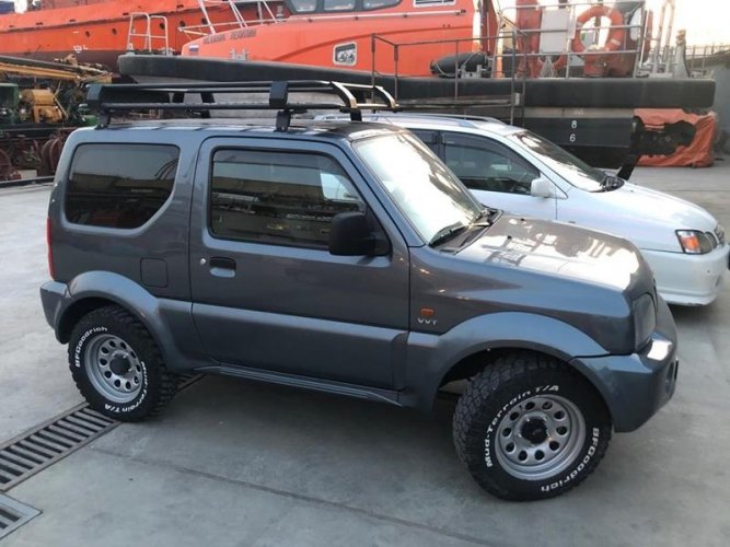Багажник экспедиционный Suzuki Jimny с сеткой